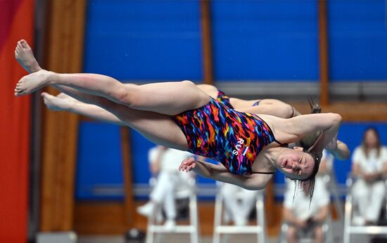 Russia Diving Championships Women Synchronized 3m Springboard