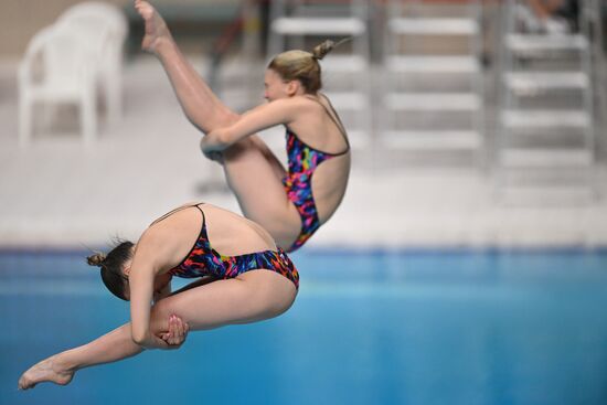 Russia Diving Championships Women Synchronized 3m Springboard