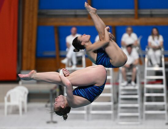 Russia Diving Championships Women Synchronized 3m Springboard