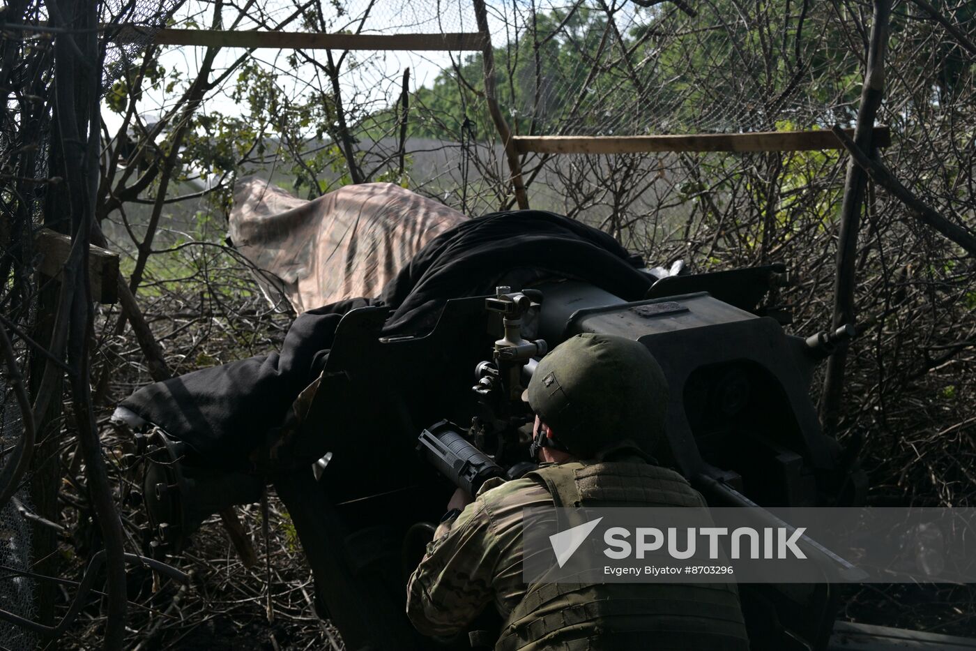 Russia Ukraine Military Operation Artillery Units