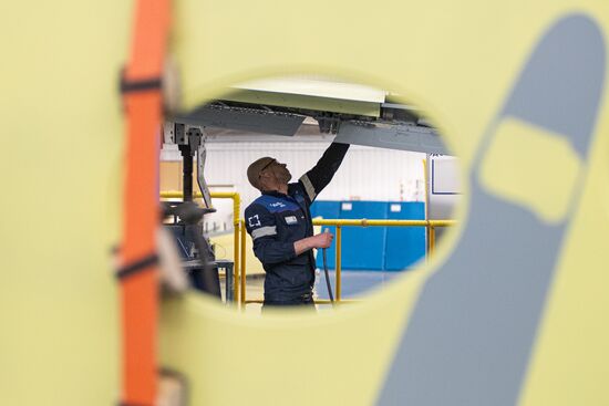 Russia New SSJ Passenger Jet Production