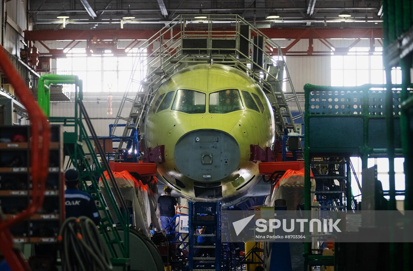 Russia New SSJ Passenger Jet Production