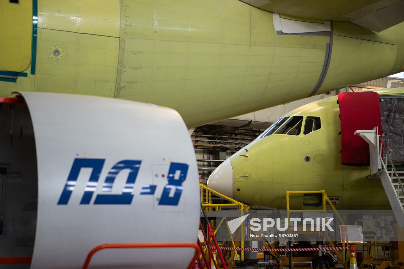 Russia New SSJ Passenger Jet Production