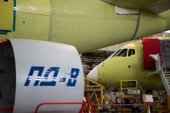 Russia New SSJ Passenger Jet Production