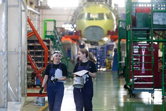 Russia New SSJ Passenger Jet Production