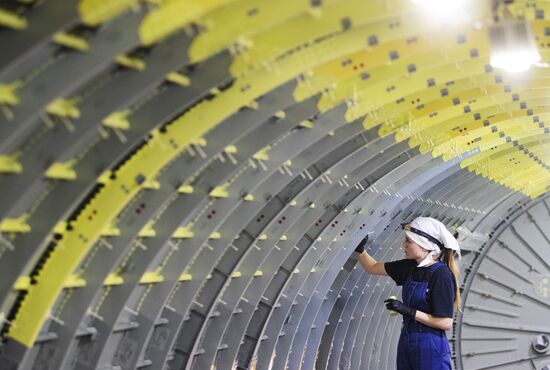 Russia New SSJ Passenger Jet Production