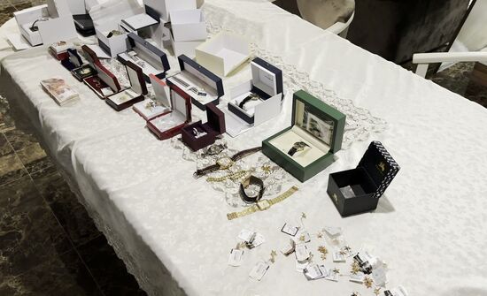Russia Officials Embezzlement Detention
