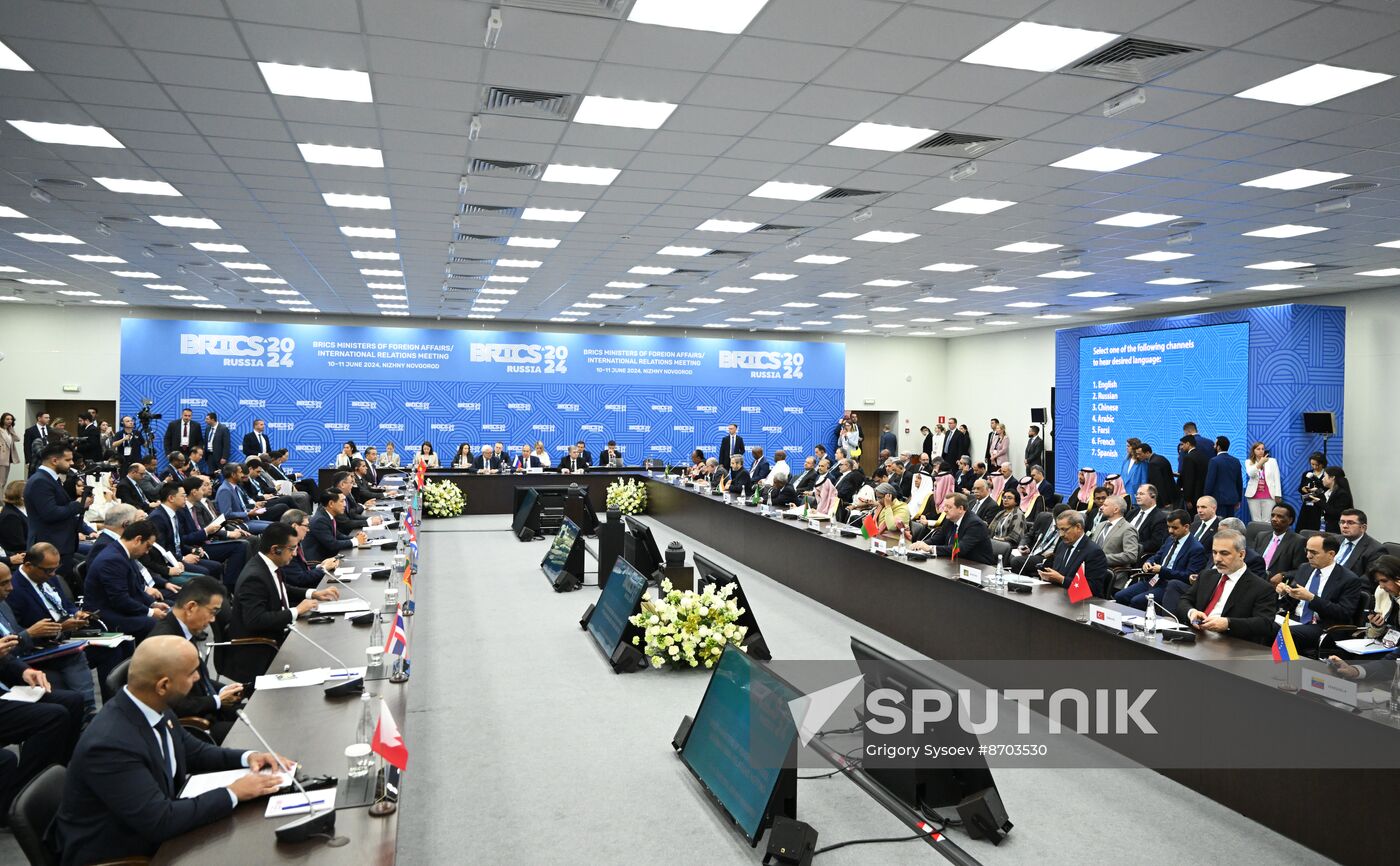 Russia BRICS Foreign Ministers Meeting