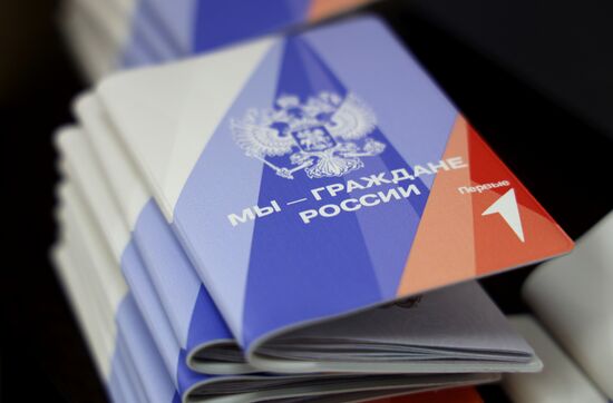Russia DPR Passports