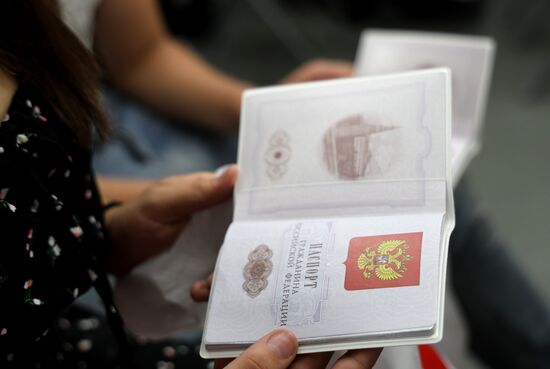Russia DPR Passports