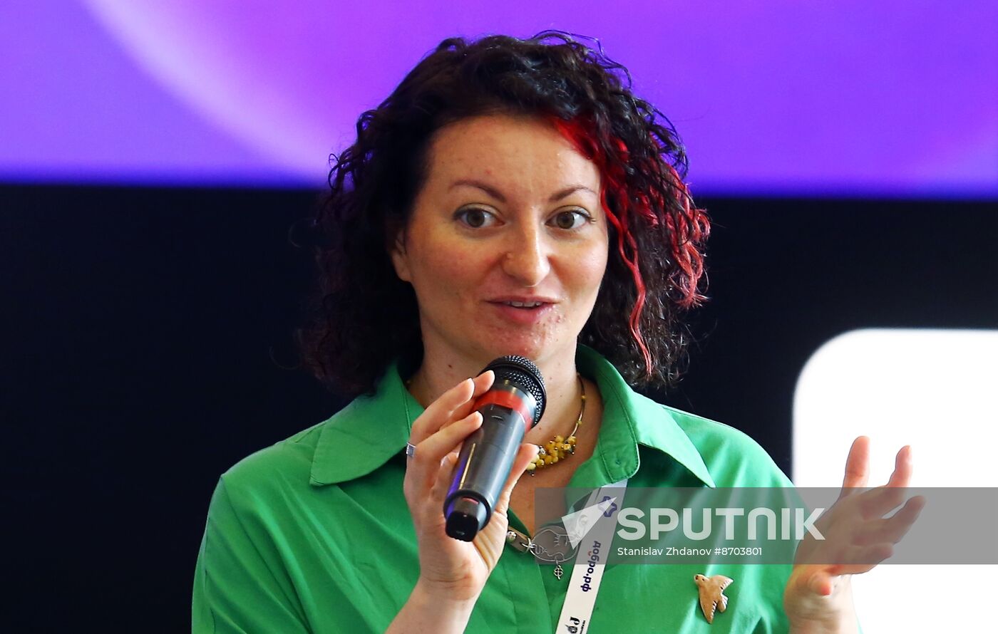 RUSSIA EXPO. Presentation of environmental service for Dobro.Centers