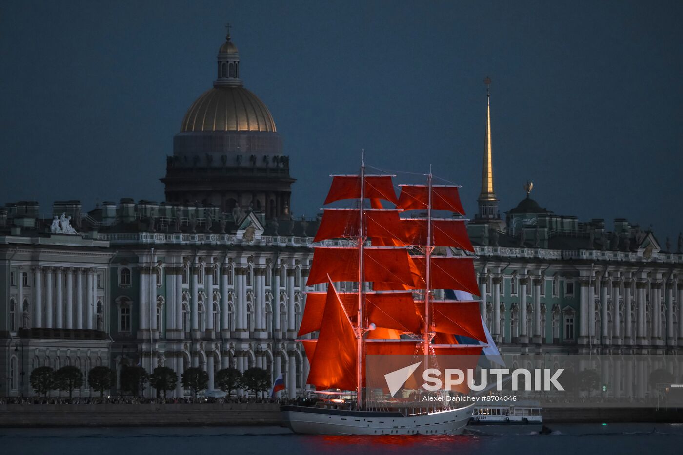 Russia Scarlet Sails Show Rehearsal