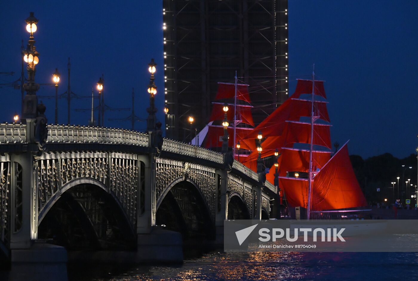 Russia Scarlet Sails Show Rehearsal