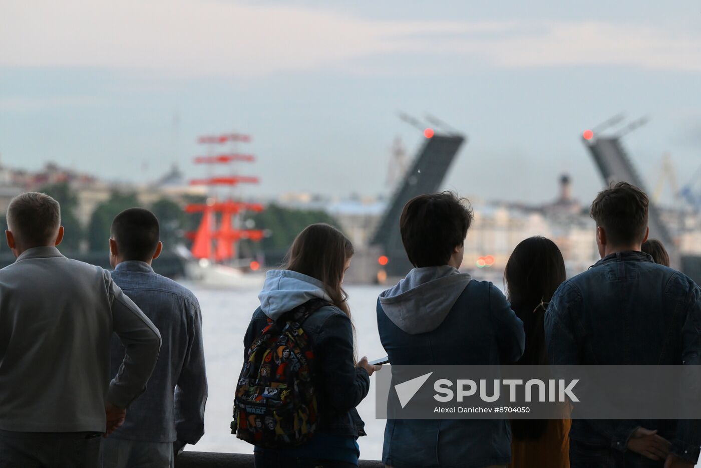 Russia Scarlet Sails Show Rehearsal