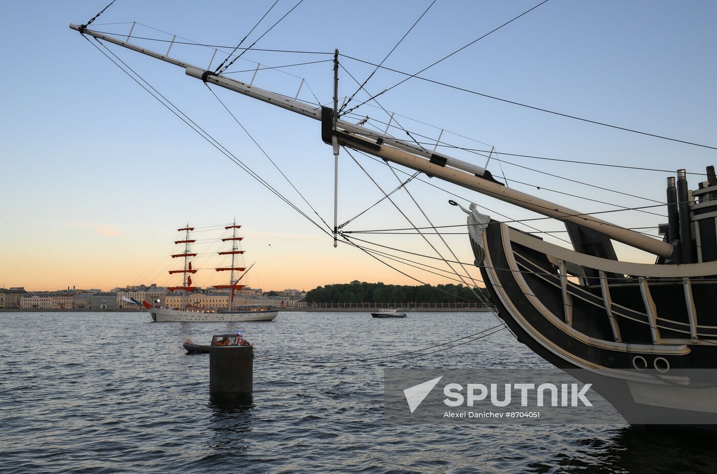 Russia Scarlet Sails Show Rehearsal