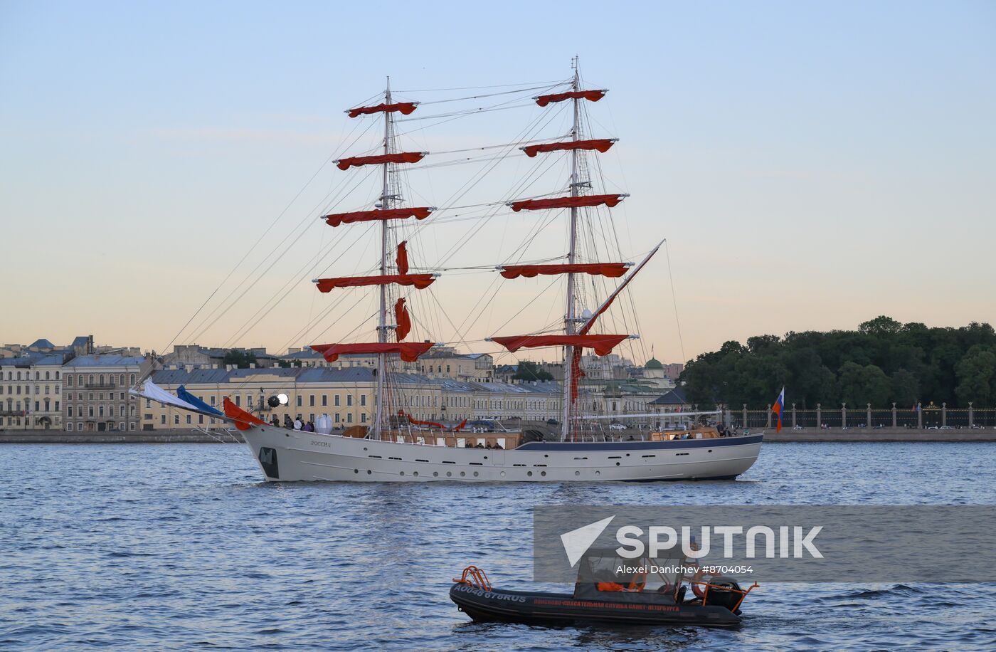 Russia Scarlet Sails Show Rehearsal