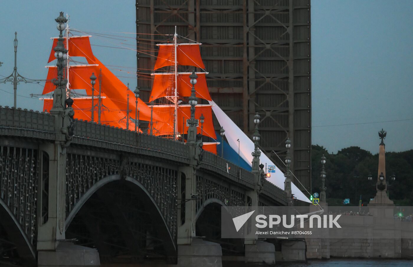 Russia Scarlet Sails Show Rehearsal