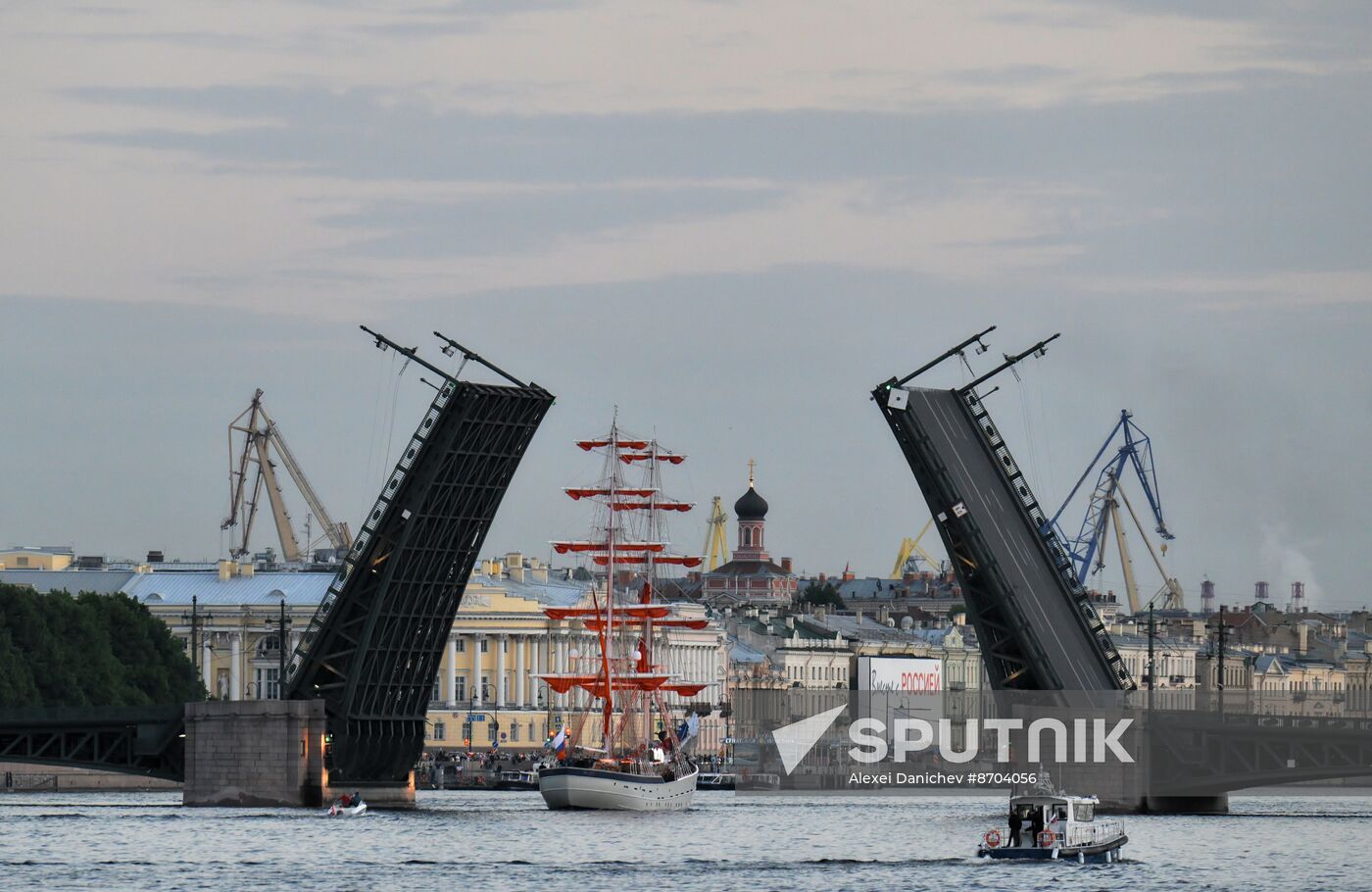 Russia Scarlet Sails Show Rehearsal