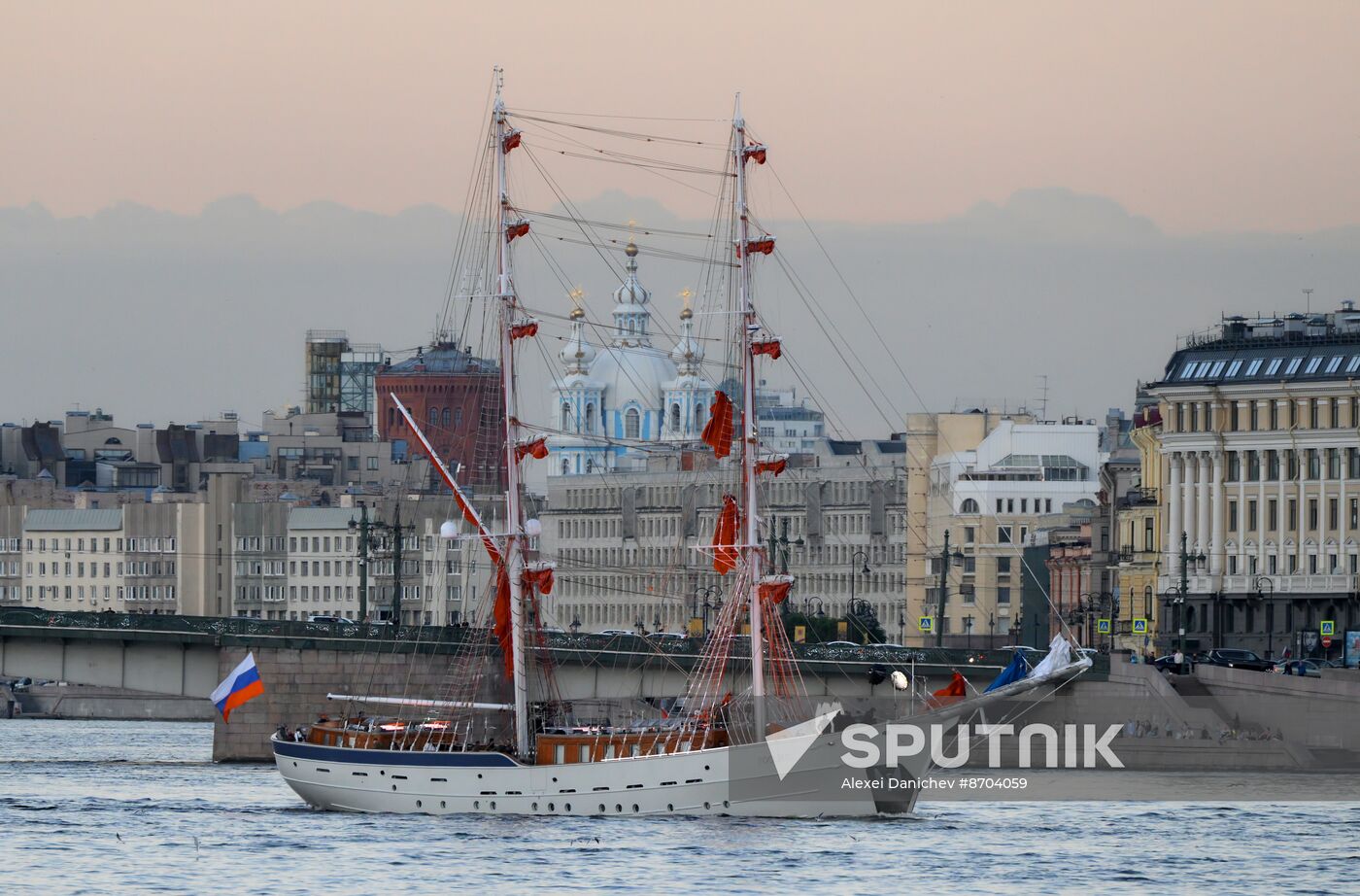Russia Scarlet Sails Show Rehearsal