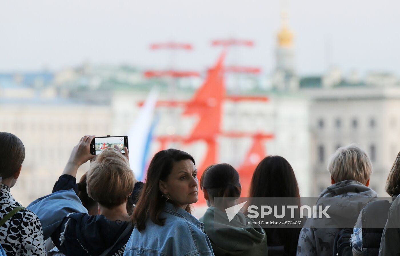 Russia Scarlet Sails Show Rehearsal