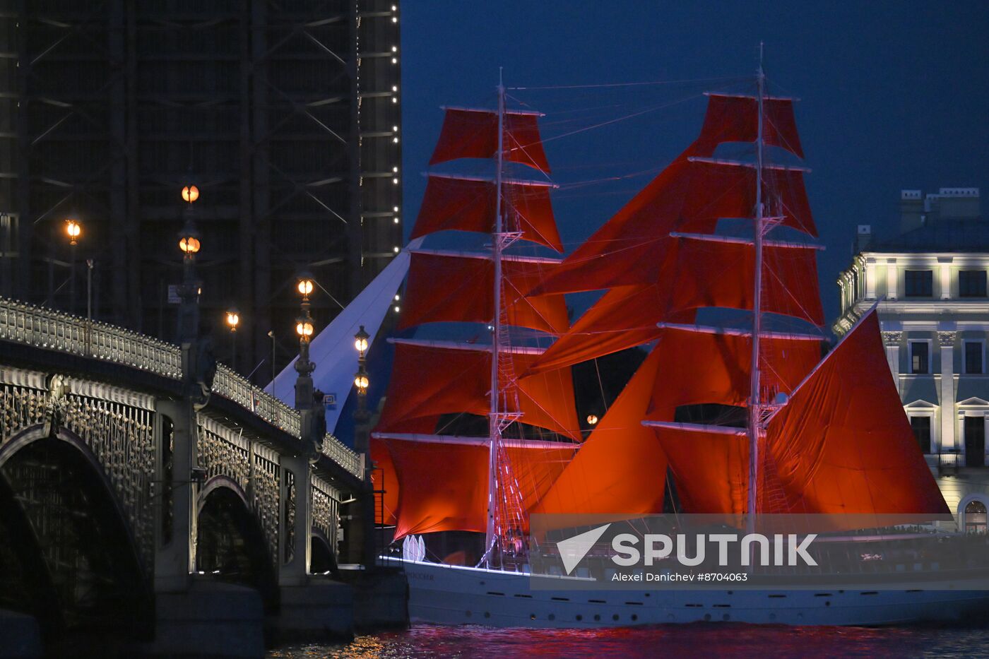 Russia Scarlet Sails Show Rehearsal