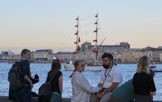 Russia Scarlet Sails Show Rehearsal