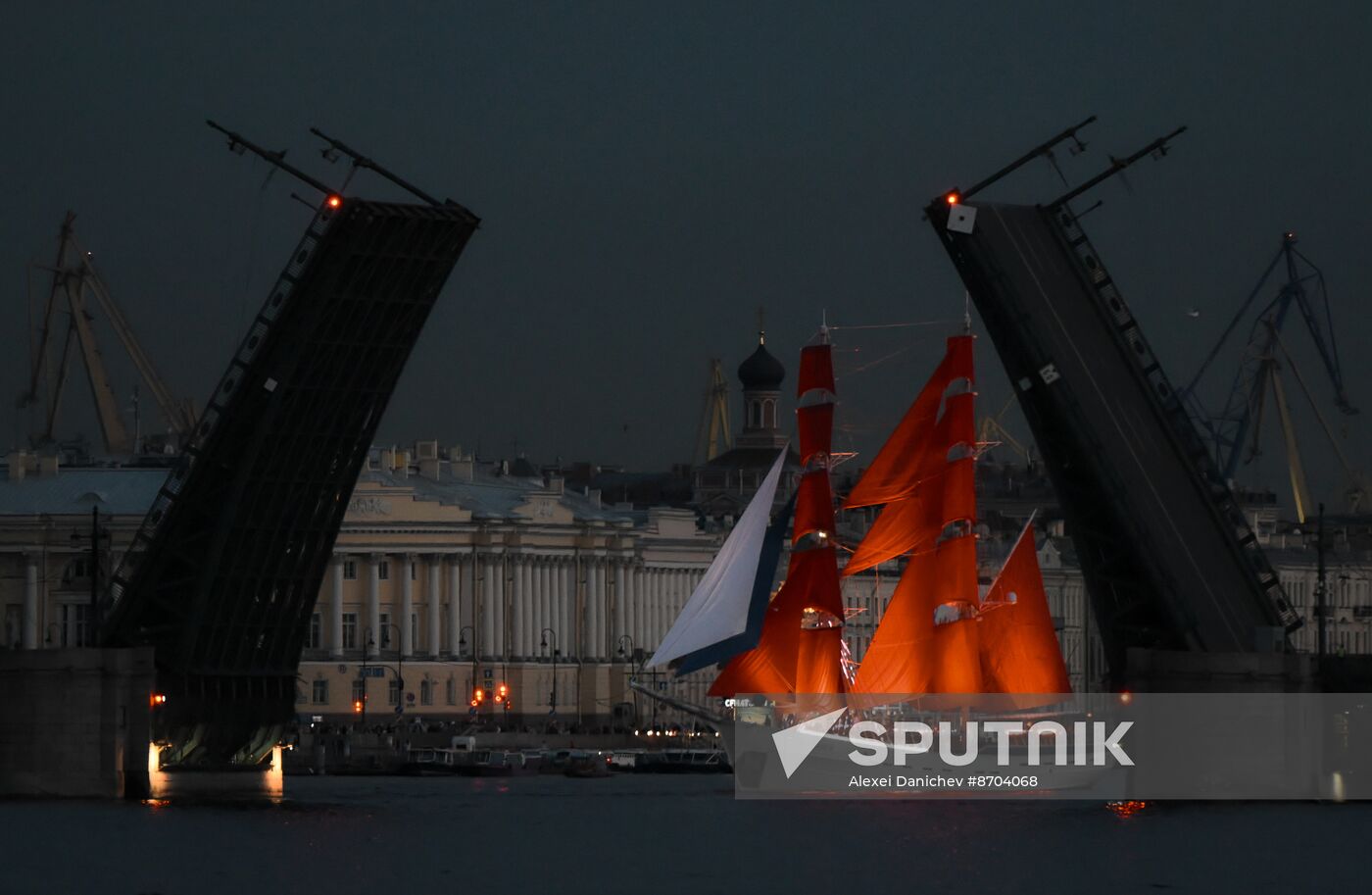Russia Scarlet Sails Show Rehearsal