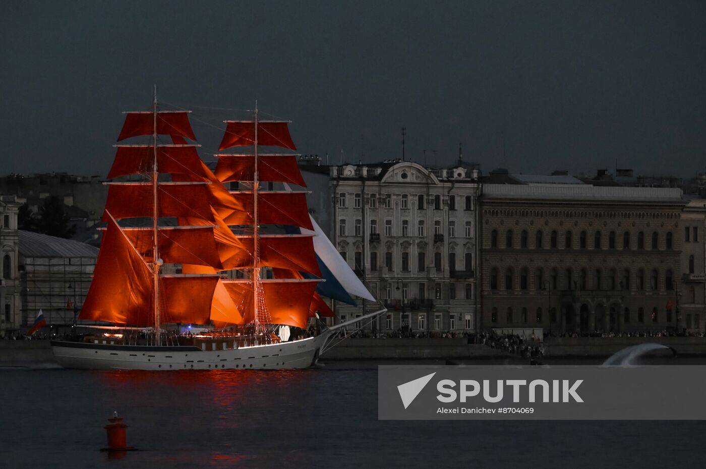Russia Scarlet Sails Show Rehearsal