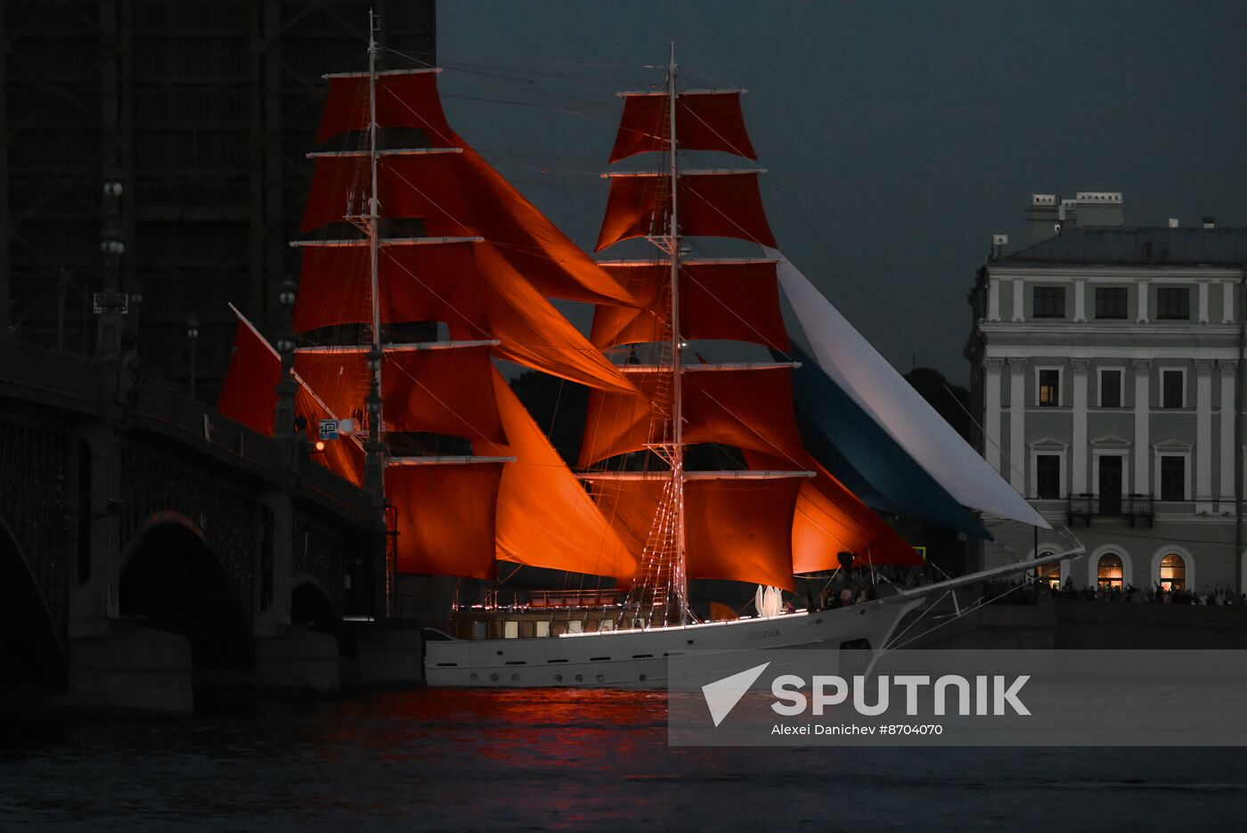 Russia Scarlet Sails Show Rehearsal