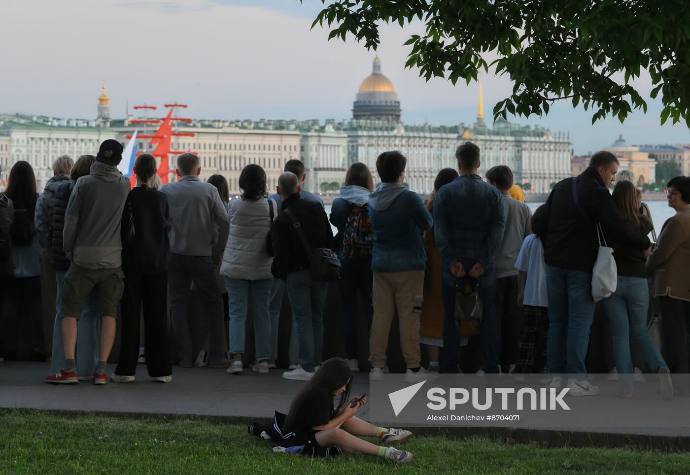 Russia Scarlet Sails Show Rehearsal