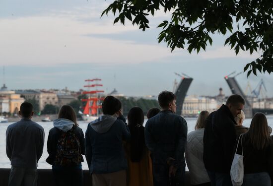 Russia Scarlet Sails Show Rehearsal