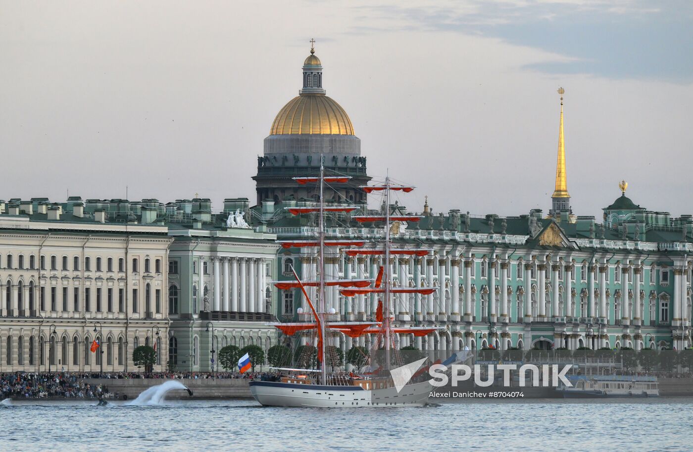 Russia Scarlet Sails Show Rehearsal
