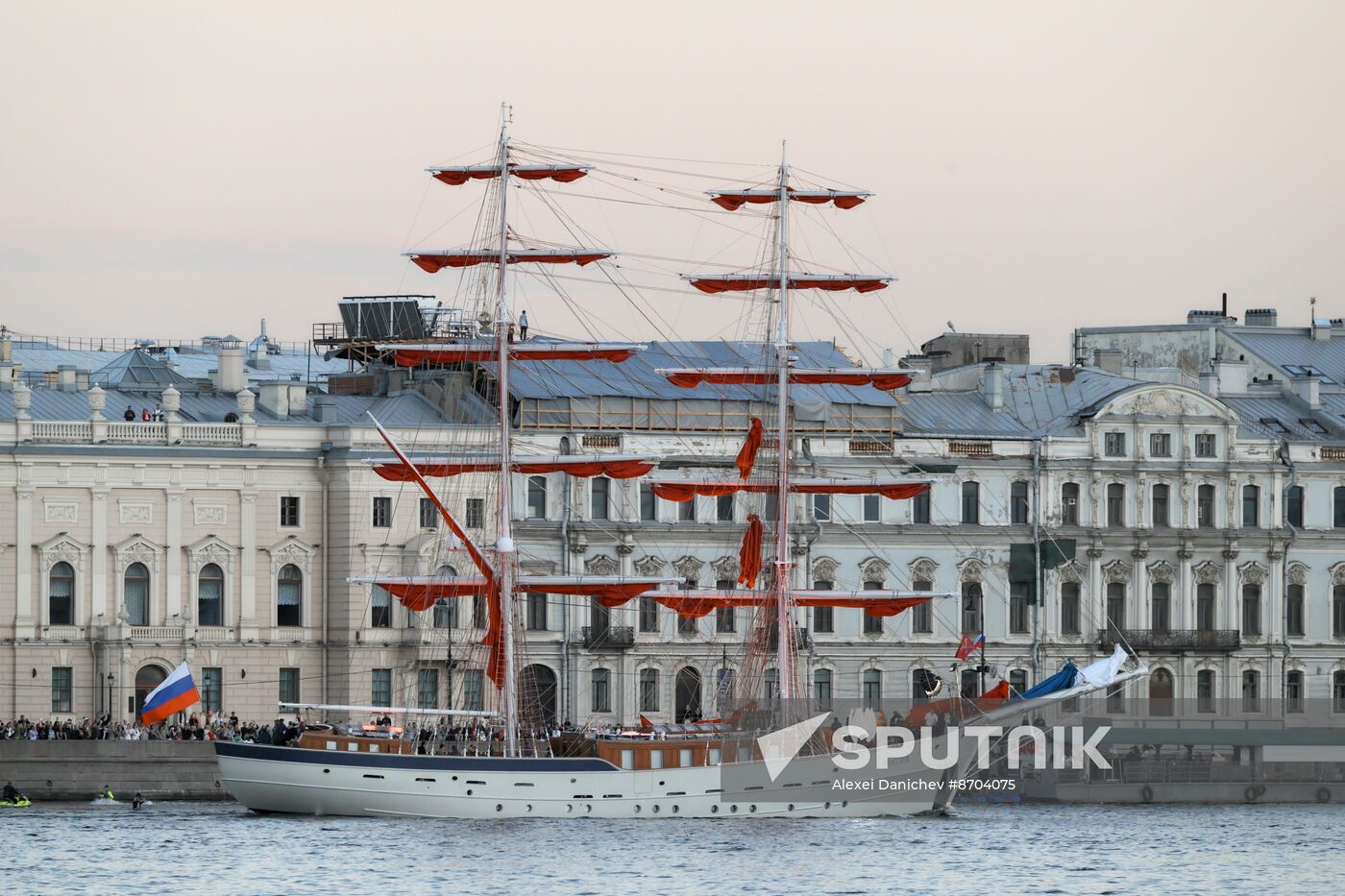 Russia Scarlet Sails Show Rehearsal