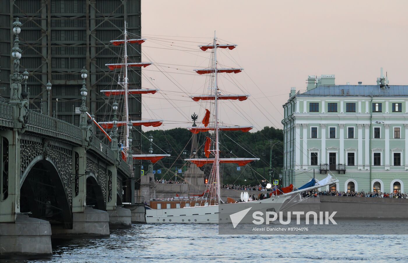 Russia Scarlet Sails Show Rehearsal