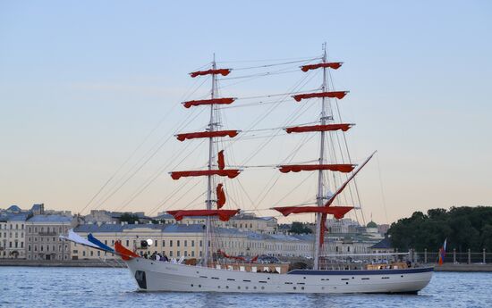 Russia Scarlet Sails Show Rehearsal