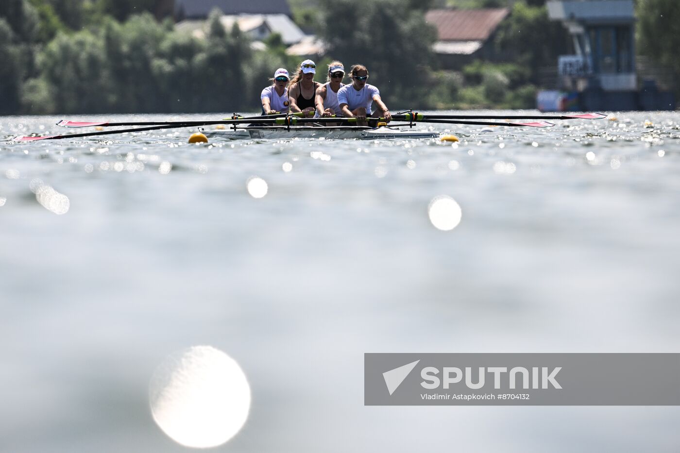 Russia BRICS Sports Games Rowing Training