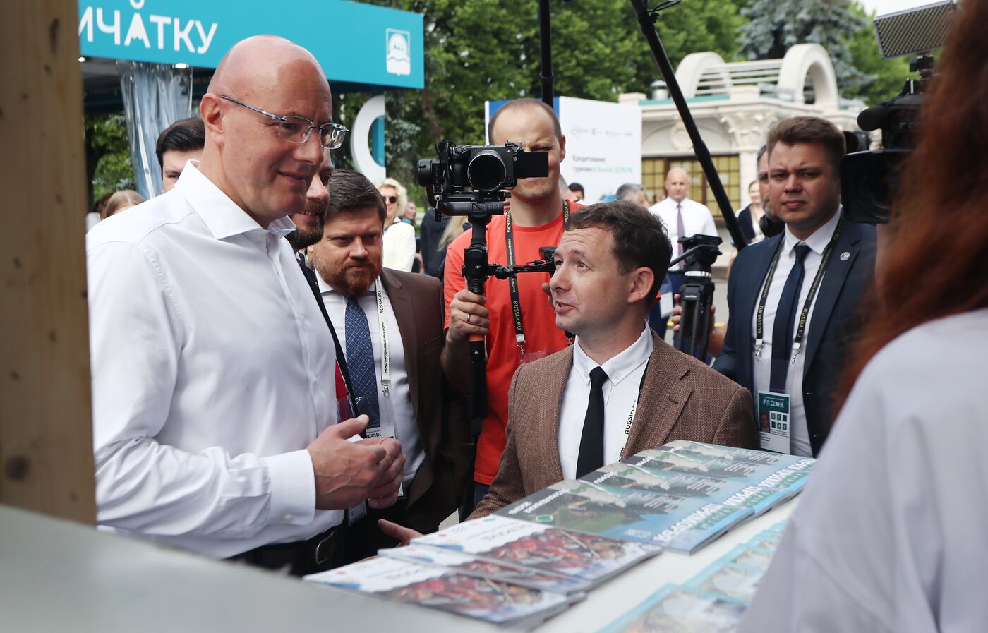 RUSSIA EXPO. Dmitry Chernyshenko visits festival exhibition