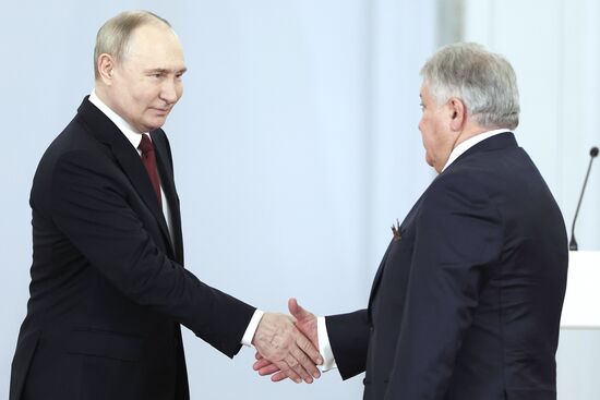 Russia Putin State Awards Presentation