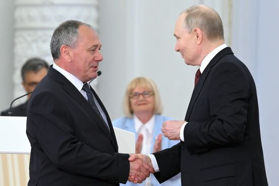 Russia Putin State Awards Presentation