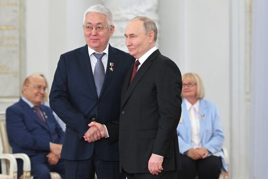 Russia Putin State Awards Presentation