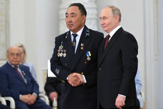 Russia Putin State Awards Presentation