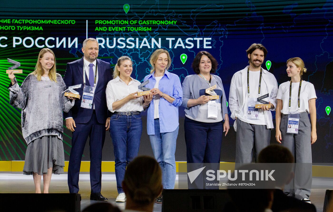 RUSSIA EXPO. Awards ceremony of Travel More International Tourism Creativity and Advertising Contest