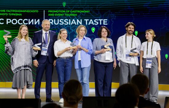 RUSSIA EXPO. Awards ceremony of Travel More International Tourism Creativity and Advertising Contest