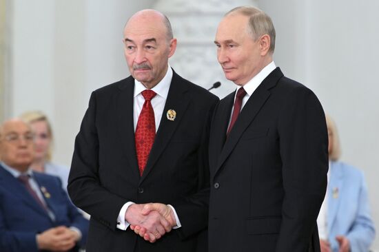 Russia Putin State Awards Presentation