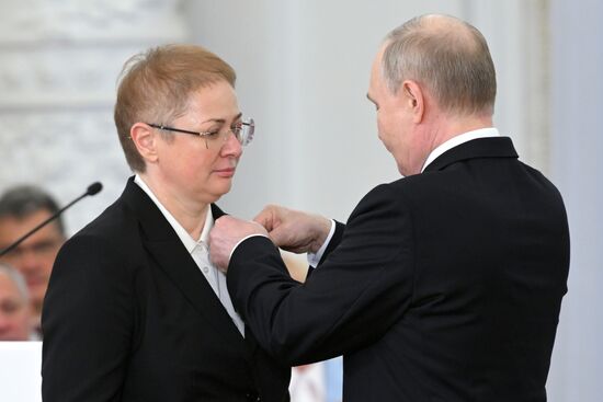 Russia Putin State Awards Presentation