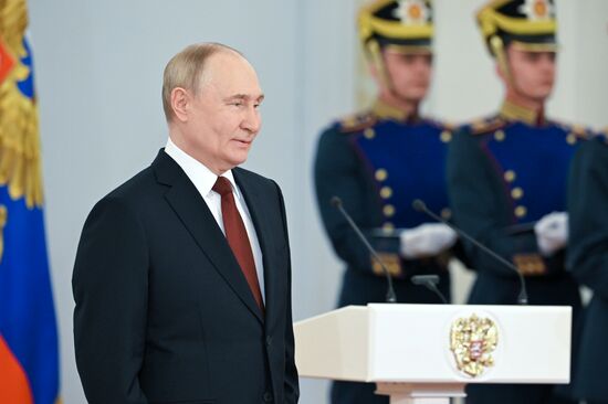 Russia Putin State Awards Presentation