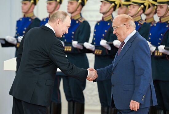 Russia Putin State Awards Presentation