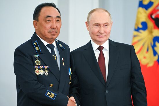 Russia Putin State Awards Presentation