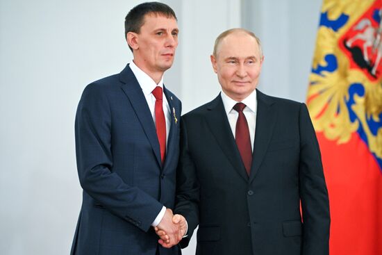 Russia Putin State Awards Presentation