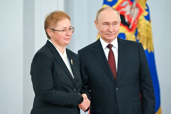 Russia Putin State Awards Presentation